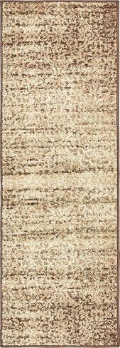 Unique Loom Autumn Collection Modern Contemporary Casual Abstract Area Rug (Terracotta/ Beige Rustic, 9 x 12 ft Rectangular) in Saudi Arabia
