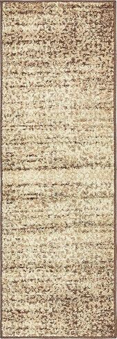 Unique Loom Autumn Collection Modern Contemporary Casual Abstract Area Rug (Terracotta/ Beige Rustic, 9 x 12 ft Rectangular) in Saudi Arabia