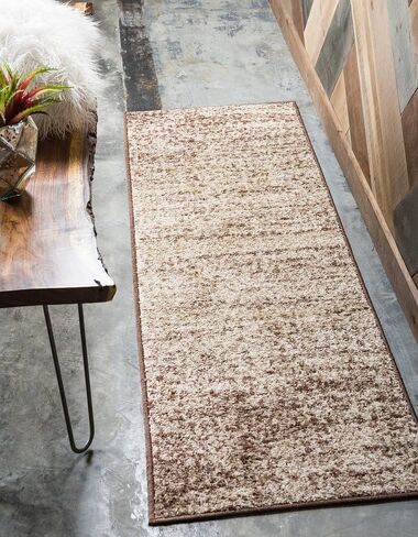 Unique Loom Autumn Collection Modern Contemporary Casual Abstract Area Rug (Terracotta/ Beige Rustic, 9 x 12 ft Rectangular) in Saudi Arabia