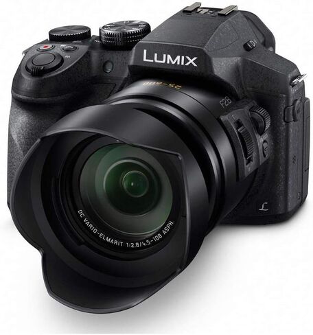 Lumix DMC-FZ300 12.1MP Digital Camera 24x Zoom - Bundle with Camera Case, 64GB U3 SDHC Card, Spare Battery, 52mm UV Filter, Tripod, Cleaning Kit, Memory Wallet, Software Package in Saudi Arabia