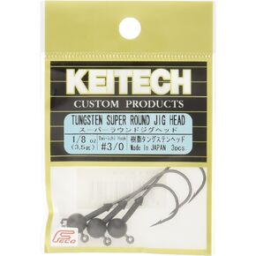 رؤوس رقص مستديرة للغاية من Keitech Tungsten
