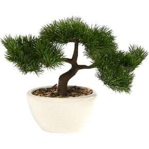 10in. Cedar Bonsai Artificial Tree in Decorative Planter in Saudi Arabia