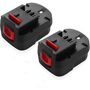 بطارية بديلة Powerextra 12V 3.7Ah HPB12 متوافقة مع Black & Decker 12V HPB12 A1712 FS120B FSB12 A12 A12-XJ A12EX FS120B FSB12 (عبوتان hpb12) in Kuwait