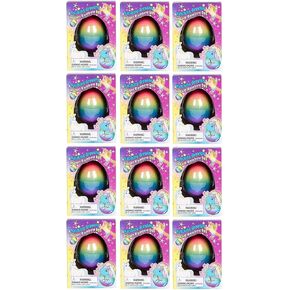 Surprise Growing Unicorn Hatching Rainbow Egg Kids Toys, Assorted Colors (4, Rainbow)
