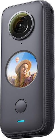 Insta360 ONE X2 with Action Bundle: Bundle Includes – SanDisk 32GB Extreme MicroSDHC Card, Selfie Stick/Monopod, Floating Hand Grip, 12" Gripster Tripod, Carrying Case, and Much More in Saudi Arabia