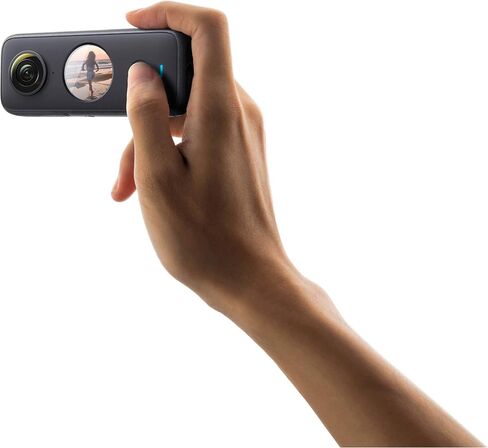 Insta360 ONE X2 with Action Bundle: Bundle Includes – SanDisk 32GB Extreme MicroSDHC Card, Selfie Stick/Monopod, Floating Hand Grip, 12" Gripster Tripod, Carrying Case, and Much More in Saudi Arabia