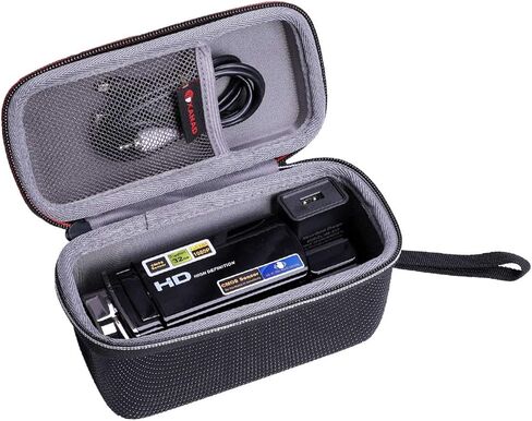 XANAD Hard Case for Kicteck Video Camera or Sony HDR CX675 Camcorder Digital YouTube Vlogging Camera Recorder - Travel Protective Bag in Saudi Arabia