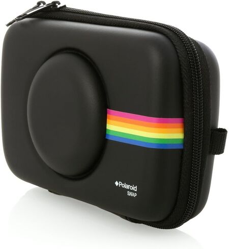 حافظة Zink Polaroid Eva للكاميرا الرقمية ذات الطباعة الفورية Snap & Snap Touch (أسود) وورق صور فوري ممتاز مقاس 2 × 3 بوصة (30 حزمة) متوافقة مع Polaroid Snap وSnap Touch in Kuwait