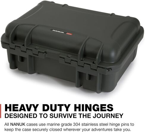 Nanuk Waterproof Hard Case with Foam Insert for DJI Air 2S Fly More Combo - Black 915-MAVIA2S1 in Saudi Arabia