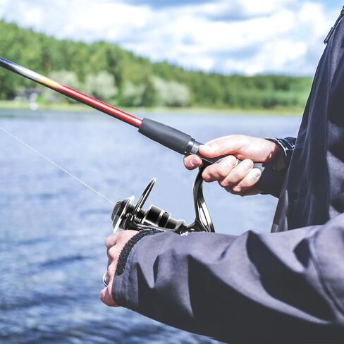 Fishing Spinning Reels, Size 5000 Gear Ratio 5.2:1 Right/Left Hand Fishing Wheels 13+1BB Max Drag 8KG for Freshwater Saltwater in Kuwait