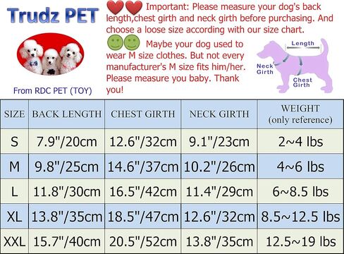 Trudz PET Dog Coat Dog Clothes Hoodies,Rdc Pet Thickened Dog Cotton Jacket, Dog Overall Fleece Warm Sweater, 4 Legs Cold Weather Clothes for Small Dog Medium Dog Cat (Orange,S) in Kuwait