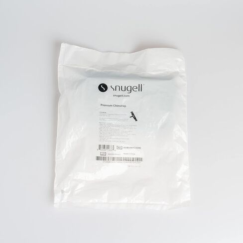 سنوجيل حزام الذقن الأسود | يوفر حزام الذقن CPAP دعمًا إضافيًا لقناع CPAP الخاص بك | الصيانة الأساسية تجعل التنظيف أمرًا سهلاً in Kuwait