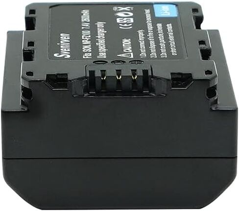 Svenirven 2600mAh NPFZ100 حزمة بطارية قابلة للشحن لسوني NP-FZ100 وسوني FX3، a1، a9، a9 II، a7R III، a7C، a7S III، a7 III، a7 IV، a6600 in Kuwait