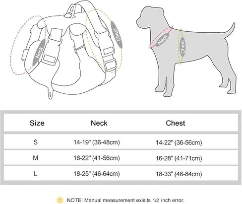 صدرية للكلاب متوسطة الحجم من ديدوج، سرج عاكس وسهل المشي مع مقبض، حزام شبكي ناعم ومسامي للكلاب مع مشابك أمامية للمشي للكلاب الكبيرة، مقاس L، أرجواني in Kuwait