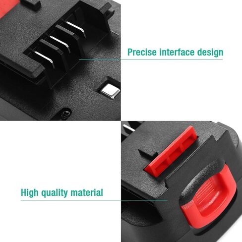 بطارية بديلة Powerextra 12V 3.7Ah HPB12 متوافقة مع Black & Decker 12V HPB12 A1712 FS120B FSB12 A12 A12-XJ A12EX FS120B FSB12 (عبوتان hpb12) in Kuwait