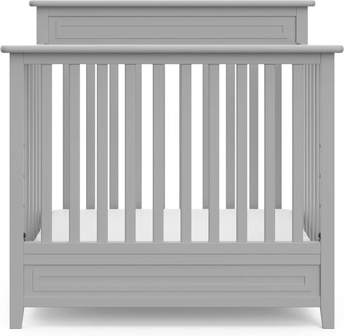 Storkcraft Petal 5-in-1 Convertible Mini Crib with Mattress in Kuwait