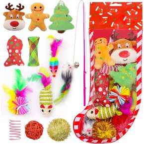 ألعاب تخزين عيد الميلاد للكلاب من Auliand، 5 قطع ألعاب مضغ للكلاب مع سانتا، شجرة عيد الميلاد، كرة، ألعاب مضغ حبل متين، ألعاب تصدر صوتًا، هدية، ألعاب حشو تخزين الكلاب التفاعلية in Kuwait