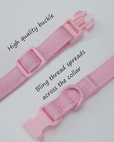 Petank Airtag Dog Collar for Small Medium Large Dogs, Soft Padded Dog Collars with Silicone Air Tag Device, Air Tag Dog Collar, Girl Dog Collars, Pink Dog Collar. (S, Purple) in Saudi Arabia
