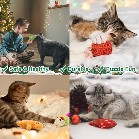 ألعاب تخزين عيد الميلاد للكلاب من Auliand، 5 قطع ألعاب مضغ للكلاب مع سانتا، شجرة عيد الميلاد، كرة، ألعاب مضغ حبل متين، ألعاب تصدر صوتًا، هدية، ألعاب حشو تخزين الكلاب التفاعلية in Kuwait