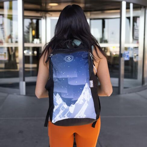 حقيبة ظهر قابلة للطي للسفر من HYDAWAY - حقيبة نهارية خفيفة الوزن وقابلة للتعبئة سعة 15 لترًا لحقائب الظهر والعمل والسفر، قابلة للتعديل وقابلة للطي ومقاومة للماء للمشي لمسافات طويلة للرجال والنساء والأطفال in Kuwait