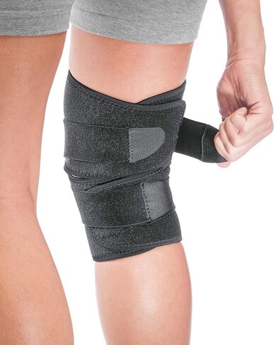 الطب الرياضي مولر 4 طرق قابلة للتعديل لدعم الركبة وتخفيف آلام التهاب المفاصل وتمزق الغضروف المفصلي والرباط الصليبي الأمامي والمفاصل، مقاس واحد يناسب الجميع، للرجال والنساء، أسود in Saudi Arabia