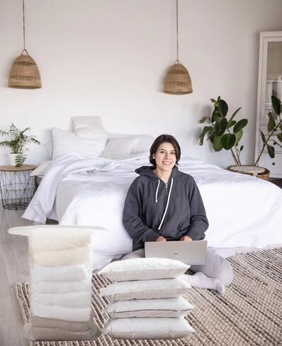 Biodison & Lee Vacuum Storage Bags 20 Pack(4 Jumbo/4 Large/4 Medium/4 Small/4 Roll) with Electric Pump and Hand Pump, Space Saver Bags - Vacuum Seal Bags for Clothing,Comforters, Pillows,Blanket,Duvet in Kuwait