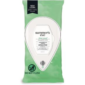 قماش تنظيف بخلاصة الصبار من سامرز إيف، 32 قطعة قماش in Kuwait