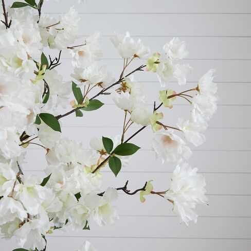 6ft. Artificial Cherry Blossom Tree with White Decorative Planter in Saudi Arabia