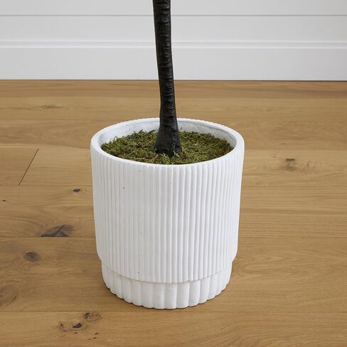 6ft. Artificial Cherry Blossom Tree with White Decorative Planter in Saudi Arabia
