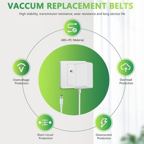 شاحن إمداد الطاقة Czepa متوافق مع مضخة الثدي الكهربائية Spectra S1 / S2 / SPS100 / SPS200 / 9 Plus محول شحن بديل 12 فولت (أبيض) in Kuwait