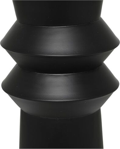 The Novogratz Metal Tall Art Deco Fluted Floor Vase, 8" x 8" x 32", Cream in Kuwait