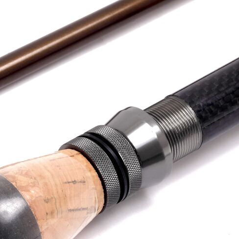 Fly Fishing Rod 9ft 4 Sections 7-8wt Fly Rod Carbon Fiber Blanks Light Weight Medium Fast Action Freshwater Fishing, fly904 7-8 in Saudi Arabia