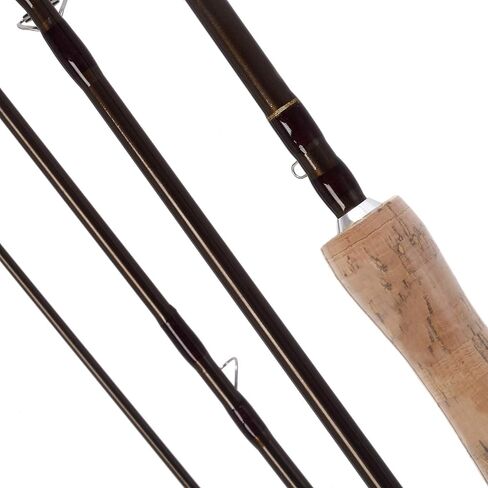 Fly Fishing Rod 9ft 4 Sections 7-8wt Fly Rod Carbon Fiber Blanks Light Weight Medium Fast Action Freshwater Fishing, fly904 7-8 in Saudi Arabia