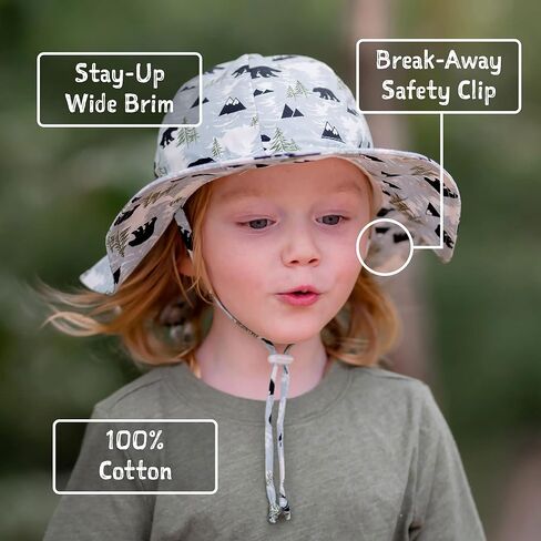 JAN & JUL Adjustable GRO-with-Me Sunhats for Baby and Kids in Saudi Arabia