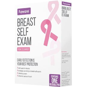 Aware Breast Self Exam Pad, Breast Cancer Awareness Tool