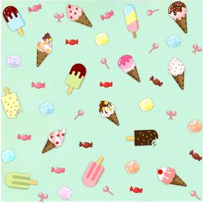Candy Wall Decals Peel and Stick Christmas Wall Decals Candies Cupcake Wall Stickers Cute Wall Stickers for Girls Room Bedroom Kids Wall Decals Holiday Party Decorations