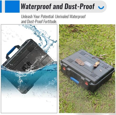 شنطة حمل صلبة مافيك 3 برو من نويتي لطائرة درون دي جيه اي مافيك 3/مافيك 3 برو، حافظة درون مقاومة للماء تناسب وحدة تحكم RC/RC برو/RC-N1، بطارية مافيك 3، فلاتر ان دي، كومبو فلاي مور in Kuwait