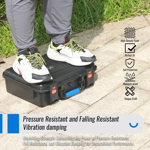 شنطة حمل صلبة مافيك 3 برو من نويتي لطائرة درون دي جيه اي مافيك 3/مافيك 3 برو، حافظة درون مقاومة للماء تناسب وحدة تحكم RC/RC برو/RC-N1، بطارية مافيك 3، فلاتر ان دي، كومبو فلاي مور in Kuwait