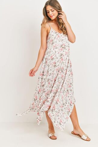 Women's Spaghetti Strap Midi Maternity Dress in Saudi Arabia