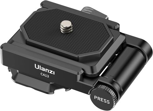 حامل كاميرا F38 للتصوير الأفقي الرأسي - ULANZI CA13 F38 منظر طبيعي وصورة قابل للطي سريع التحرير مع لوحة Arca ملحق مدمج خفيف الوزن لتصوير فيديو Gimbble DSLR in Kuwait