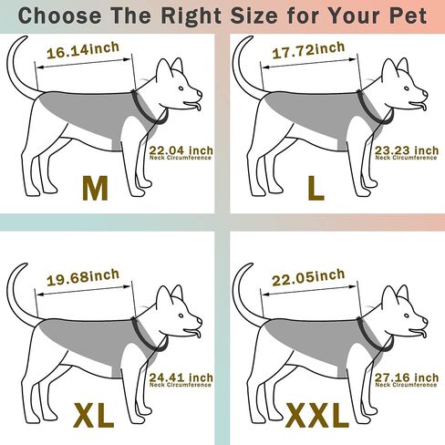Dog Cooling Vest, Dog Cooling Jacket, Water Evaporative Cooling Vest for Hot Weather, Adjustable for Small to Medium Dog Training (M, Iridescent) in Saudi Arabia