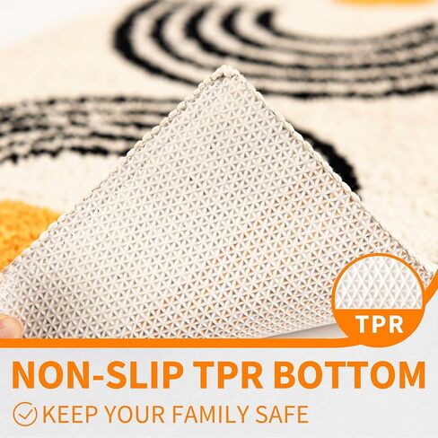 يقول الجدة بوهو سجاد الحمام، 16 "× 24"، ماتس حمام للحمام غير زلة، سجاد الحمام البيج، سجاد حمام صغير قابل للغسل، حصيرة الحمام ستوكات لحوض الاستحمام، سجاد دش لأرضية الحمام in Kuwait