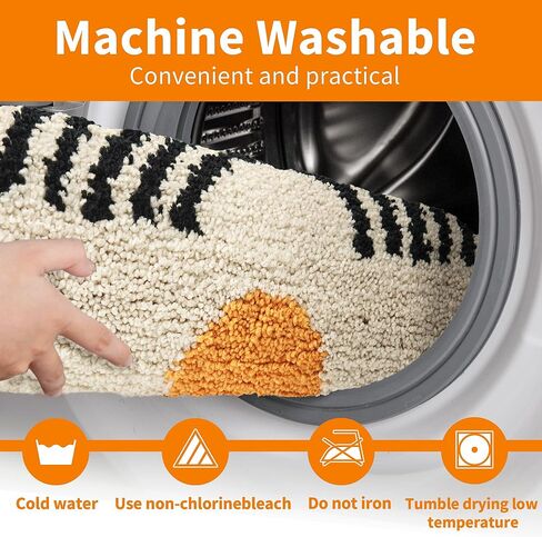 يقول الجدة بوهو سجاد الحمام، 16 "× 24"، ماتس حمام للحمام غير زلة، سجاد الحمام البيج، سجاد حمام صغير قابل للغسل، حصيرة الحمام ستوكات لحوض الاستحمام، سجاد دش لأرضية الحمام in Kuwait