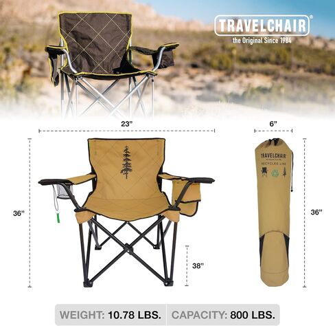 Travel Chair Travelchair-Big Kahuna (599BK) Portable Outdoor Furniture, Standard in Saudi Arabia