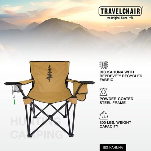 Travel Chair Travelchair-Big Kahuna (599BK) Portable Outdoor Furniture, Standard in Saudi Arabia