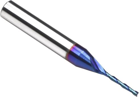 قطع جهاز التوجيه الحلزوني مع قطع يصل 1/16 بوصة ، 1/4 بوصة شانك بت CNC قطع نهاية مطحنة من الكربيد الصلبة لقطع الخشب ، 2D & 3D نحت الحجم: 1/16 بوصة × 1/2 بوصة × 1/4 بوصة × 2 بوصة XattooFENG SUFP27 in Kuwait