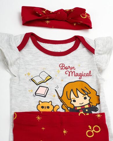 Harry Potter Baby Girls Bodysuit 5-Pack Baby Clothes Baby Gifts - Baby Bodysuit Multipack in Saudi Arabia