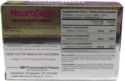 نيوروبيون كلاسيك 20 قرص معزز للطاقة بفيتامين ب - تركيبة كلاسيكا in Kuwait