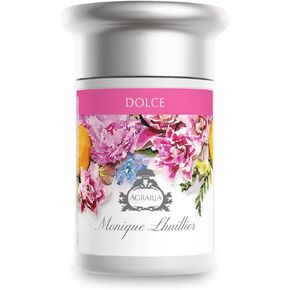 عبوة إعادة تعبئة عطر المنزل من Aera Monique Lhuillier Dolce - روائح الليتشي والفاوانيا - تعمل مع موزع الروائح Aera in Kuwait