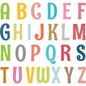 DECOWALL DS-1701A Uppercase Alphabet ABC Letter Kids Wall Stickers Wall Decals Peel and Stick Removable Wall Stickers for Kids Nursery Bedroom Living Room décor in Saudi Arabia